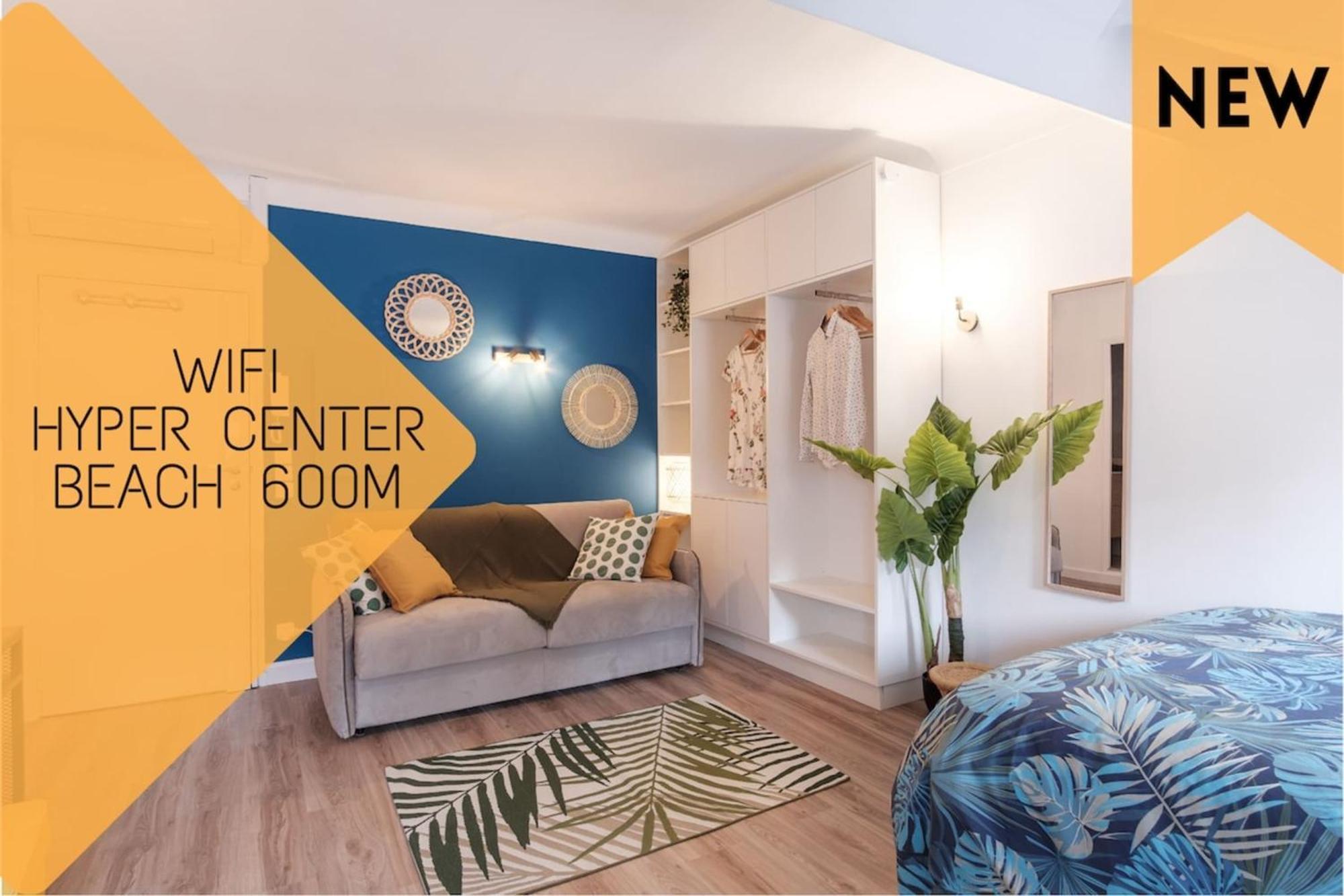 칸느 Le Carnot - Hypercentre - Cosy & Climatisation 아파트 외부 사진